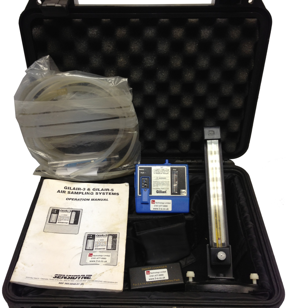 [HIRE] GilAir5 (15L/min) Personal Sampling Pump 3a Technology Ltd