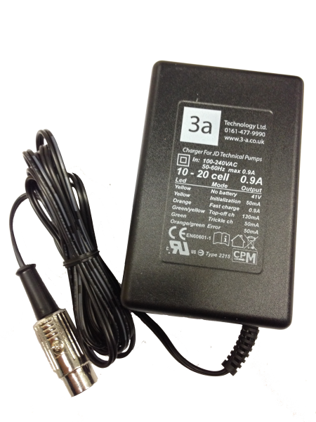 JD – 0.9A 5-Pin – Type 2215 Battery Charger (Older JD8/16T)