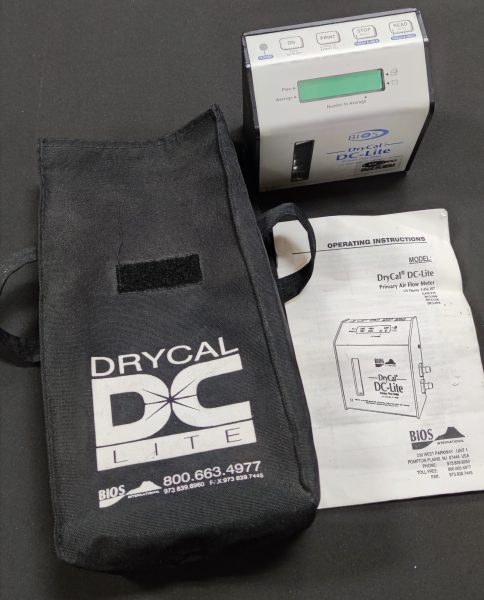 BIOS – DryCal DC-Lite Primary Flow Meter [#2]